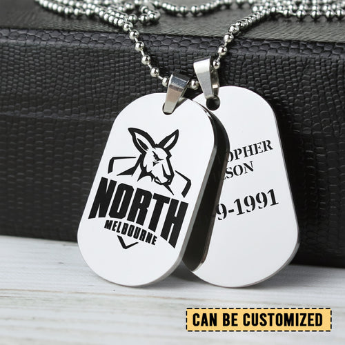 NTH Personalized Custom Necklace Dog Tag