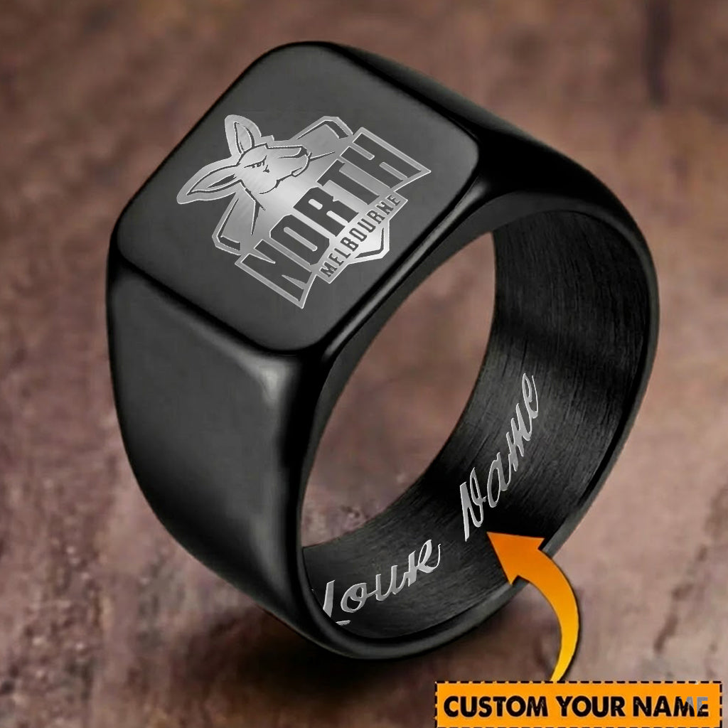 NTH Personalized Custom Stainless Steel Letters Engraved Ring