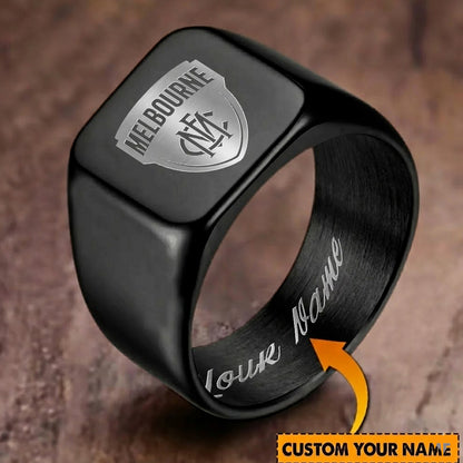 MD Personalized Custom Stainless Steel Letters Engraved Ring