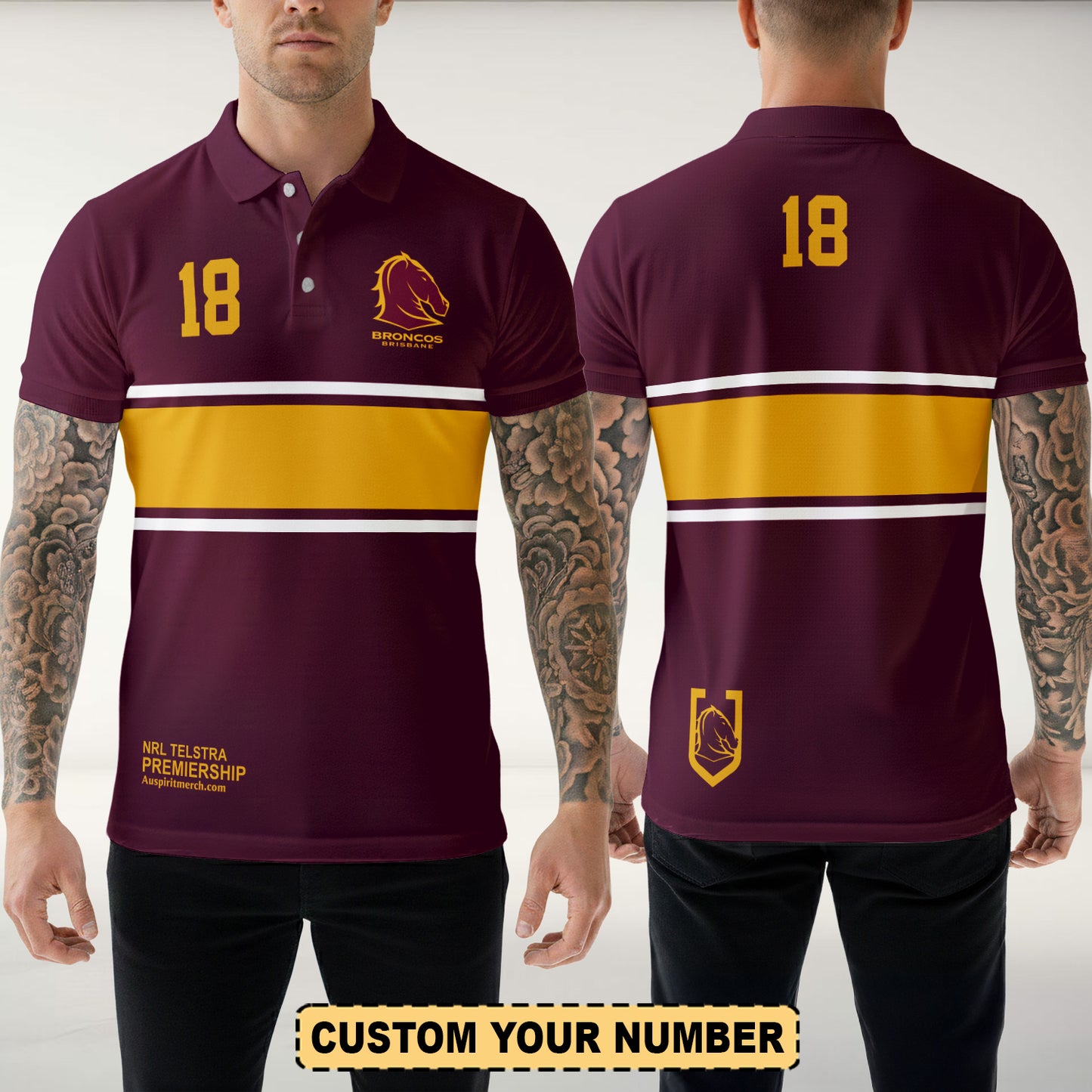 BRI Personalized Custom Polo Shirt 12