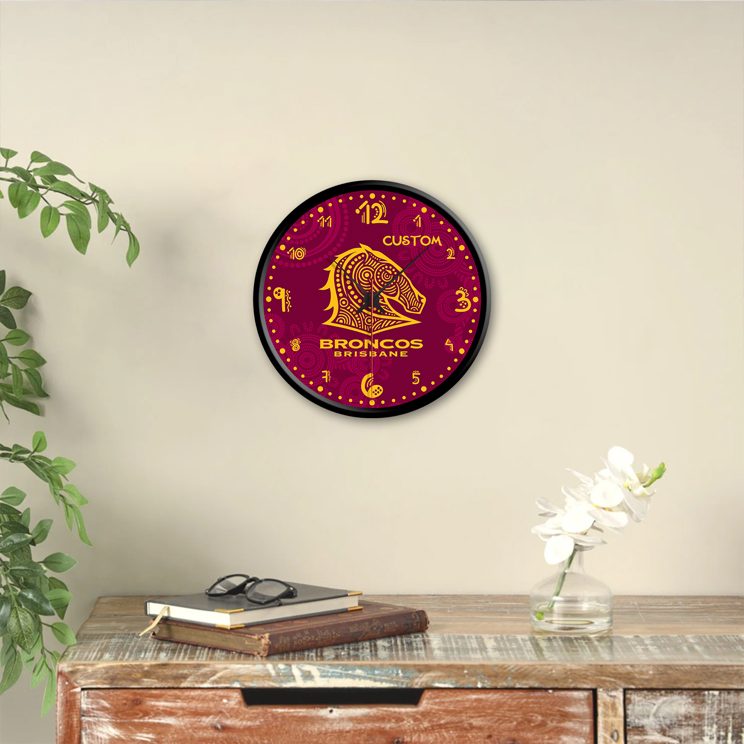 BRI Personalized Custom Wall Clock 2