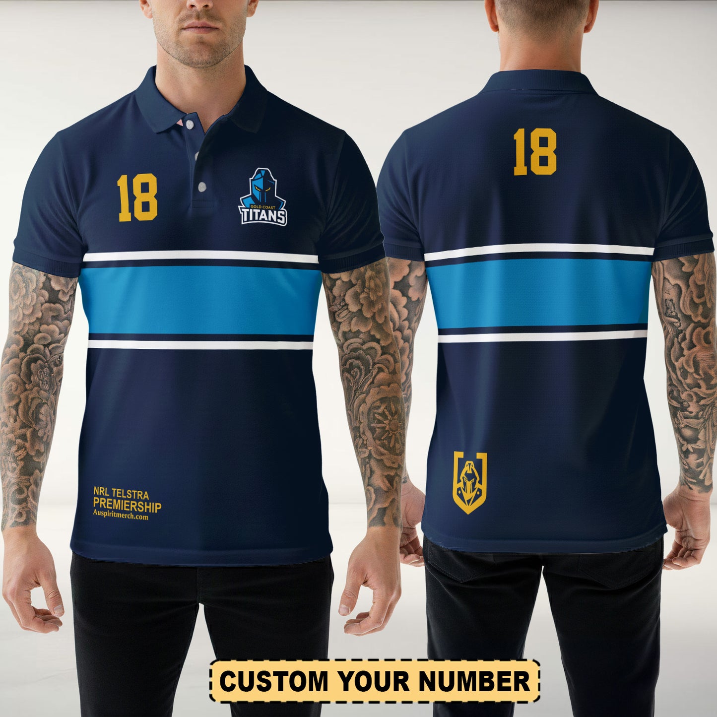 GLD Personalized Custom Polo Shirt 12