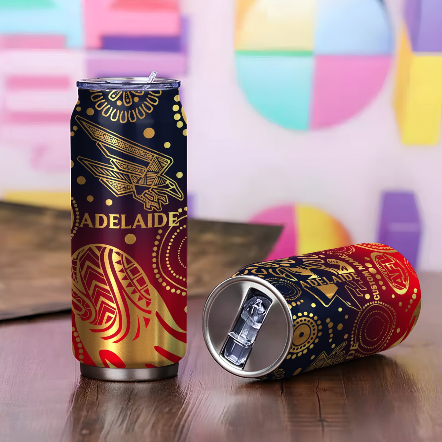 ADE Personalized Custom Can Shaped Tumbler