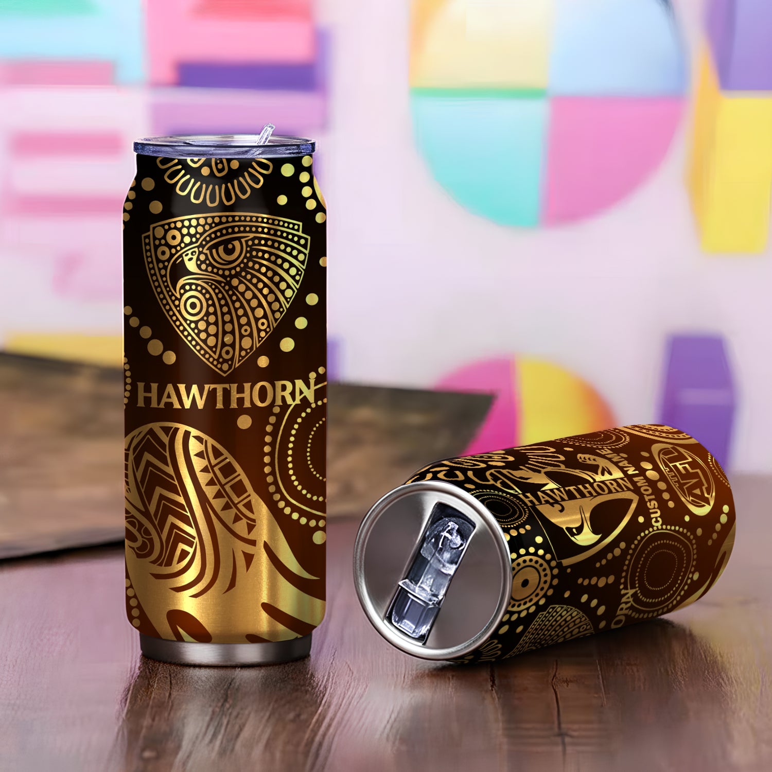 HAW Personalized Custom Can Shaped Tumbler