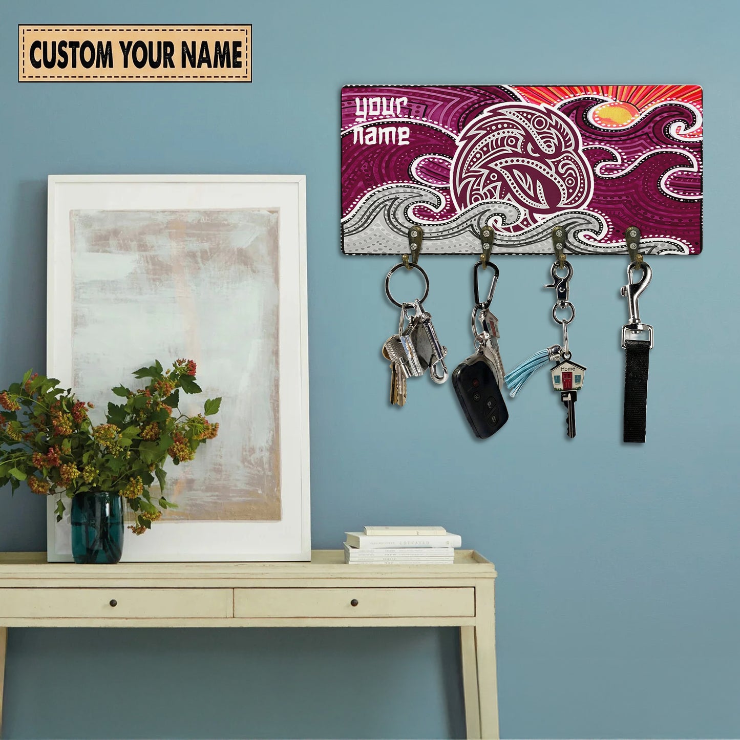 MAN Personalized Custom Key Holder 5