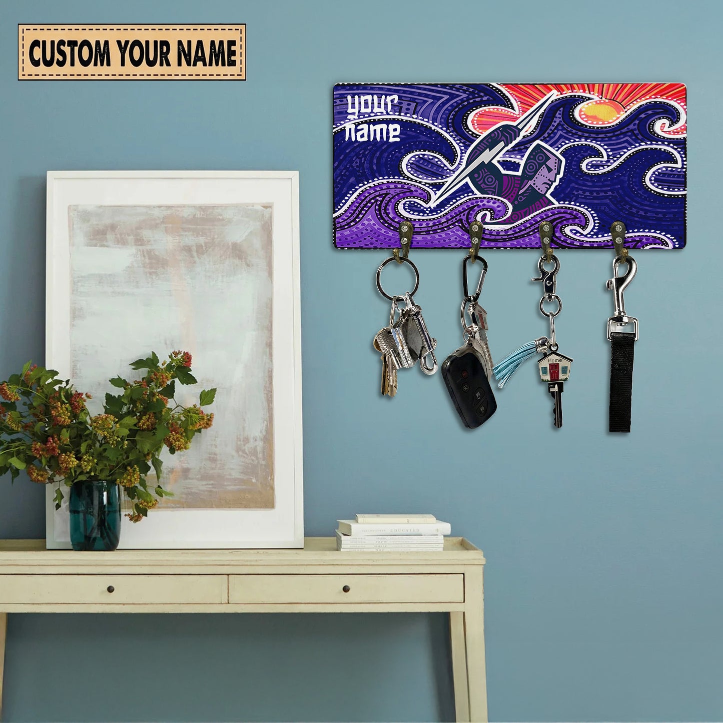 MEL Personalized Custom Key Holder 5