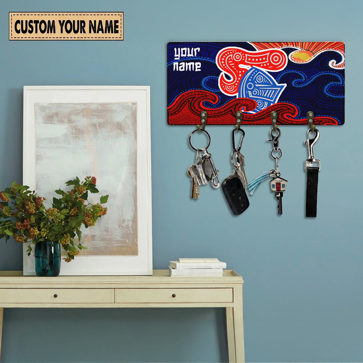 NEW Personalized Custom Key Holder 5