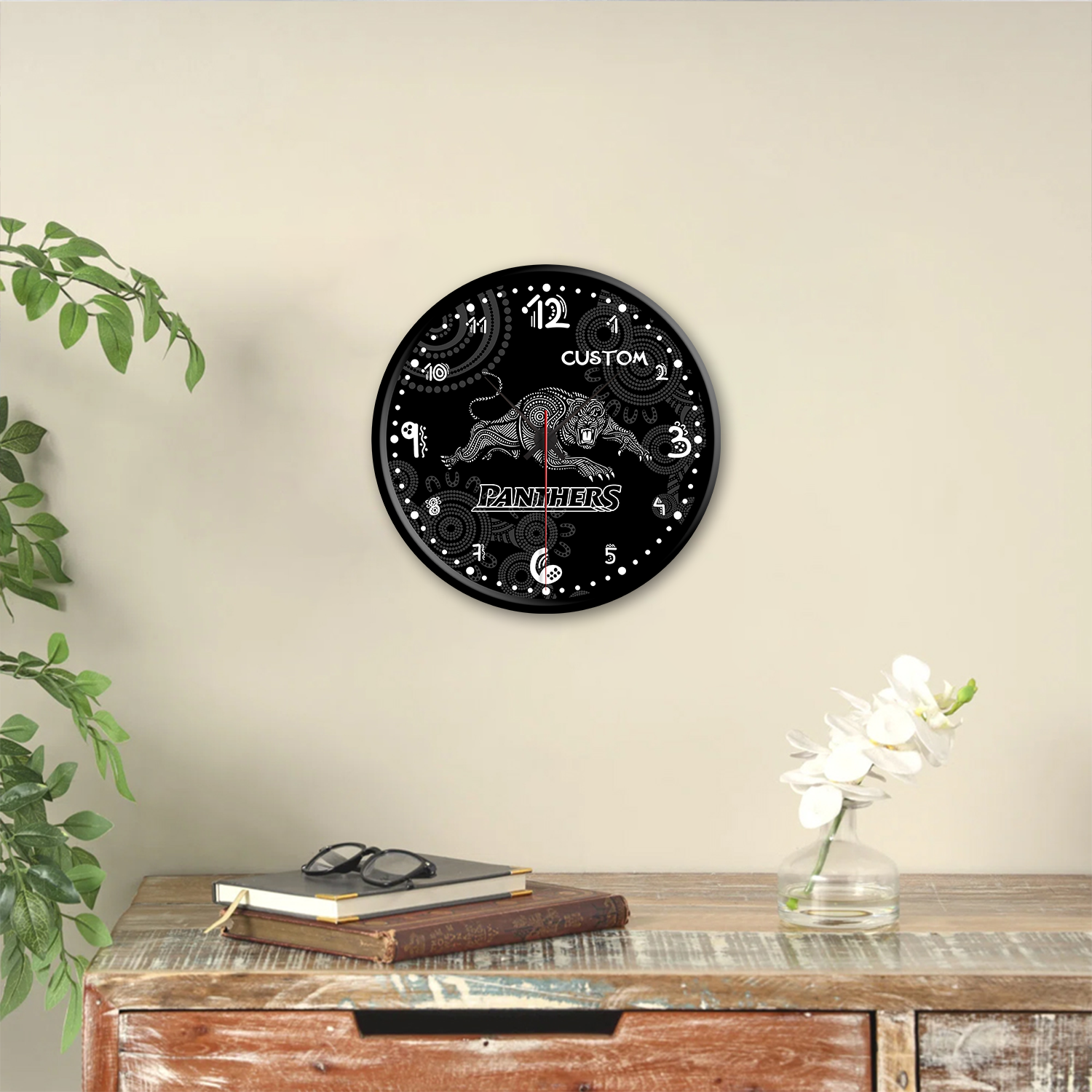 PEN Personalized Custom Wall Clock 2