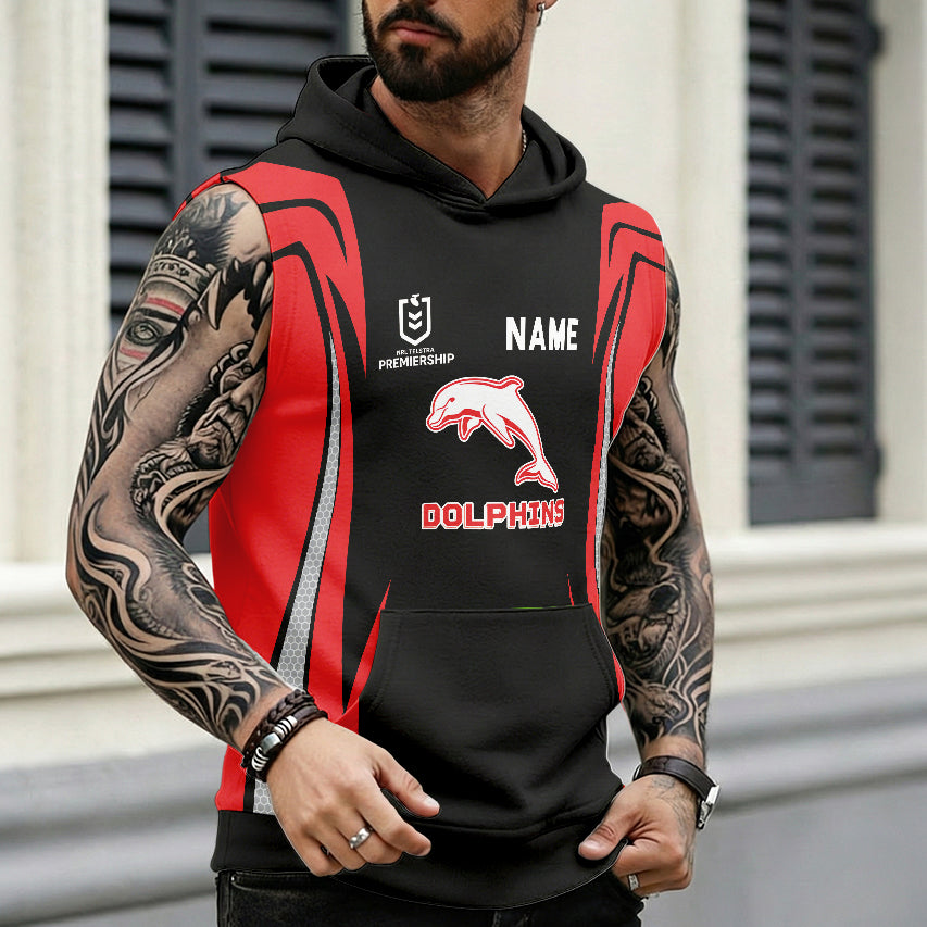 DOL Personalized Custom Hooded Tank Top 2