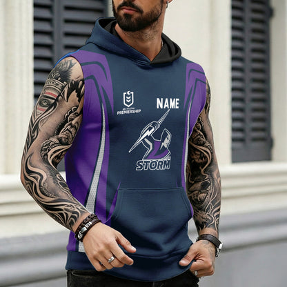 MEL Personalized Custom Hooded Tank Top 2