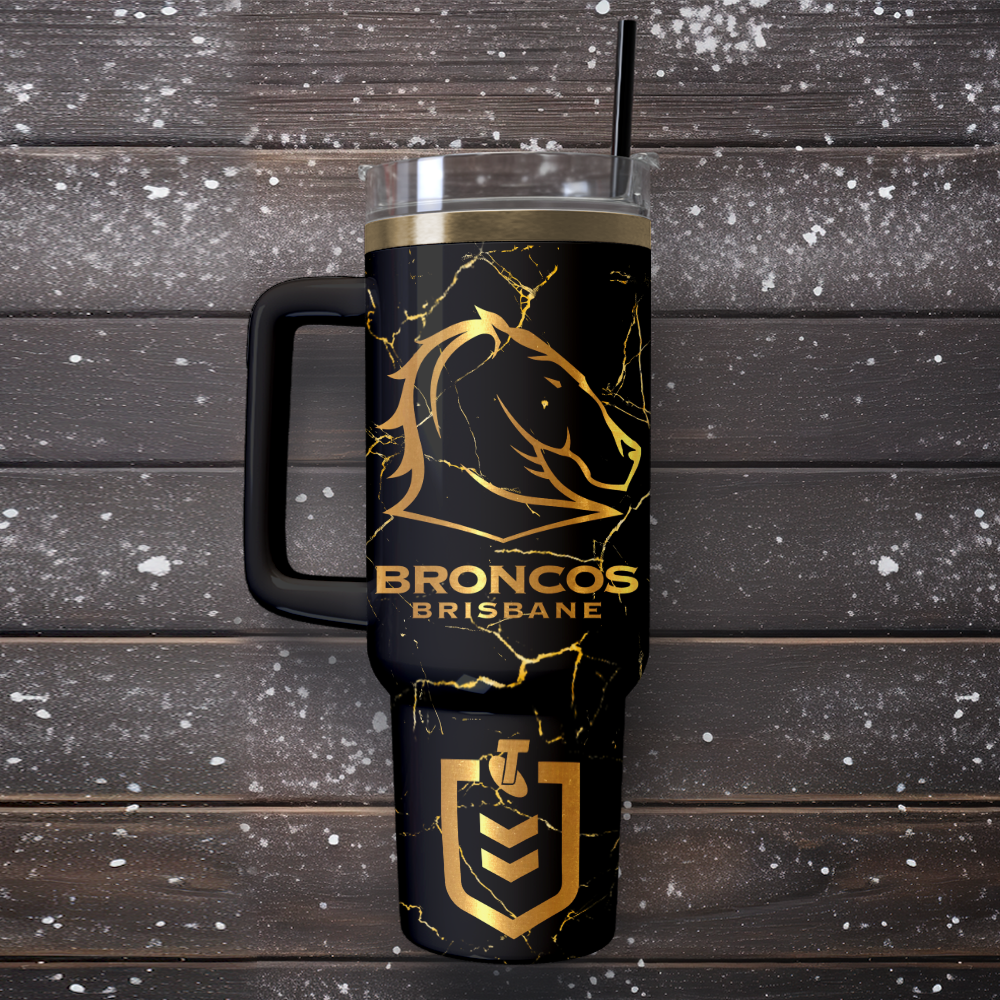 BRI Personalized Custom 40oz 30oz Stainless Steel Tumbler With Handle 4