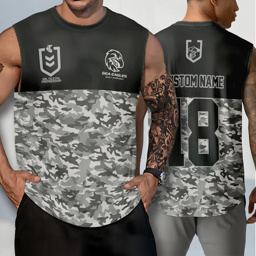 MAN Personalized Custom Tank Top 12