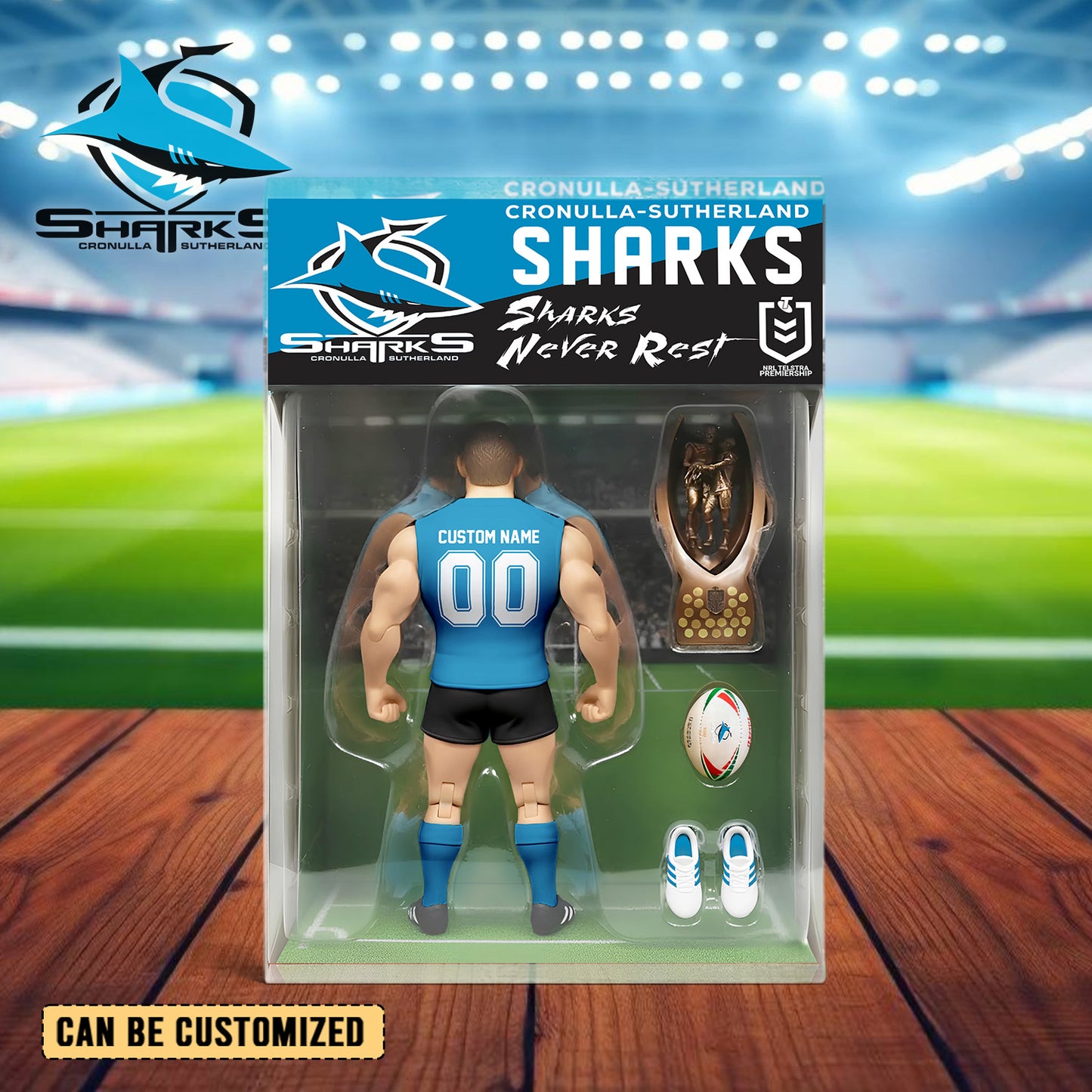 CRO Personalized Custom Sports Acrylic Block Plaque