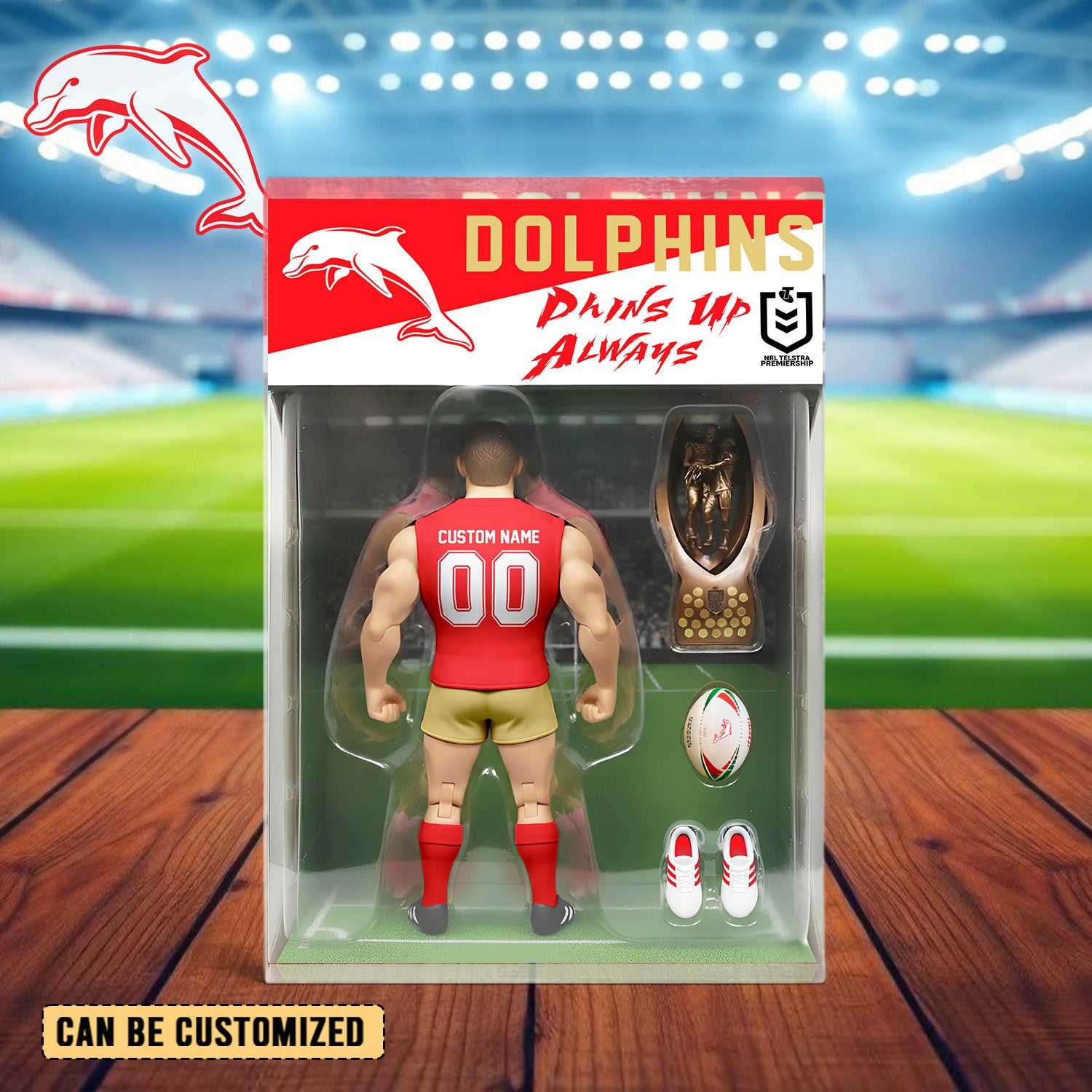 DOL Personalized Custom Sports Acrylic Block Plaque