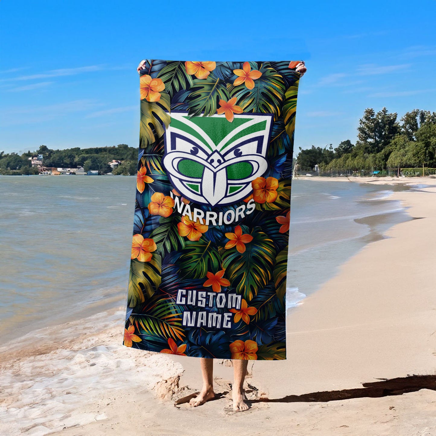 NZL Personalized Custom Pool Travel Beach and Bath Towels 7