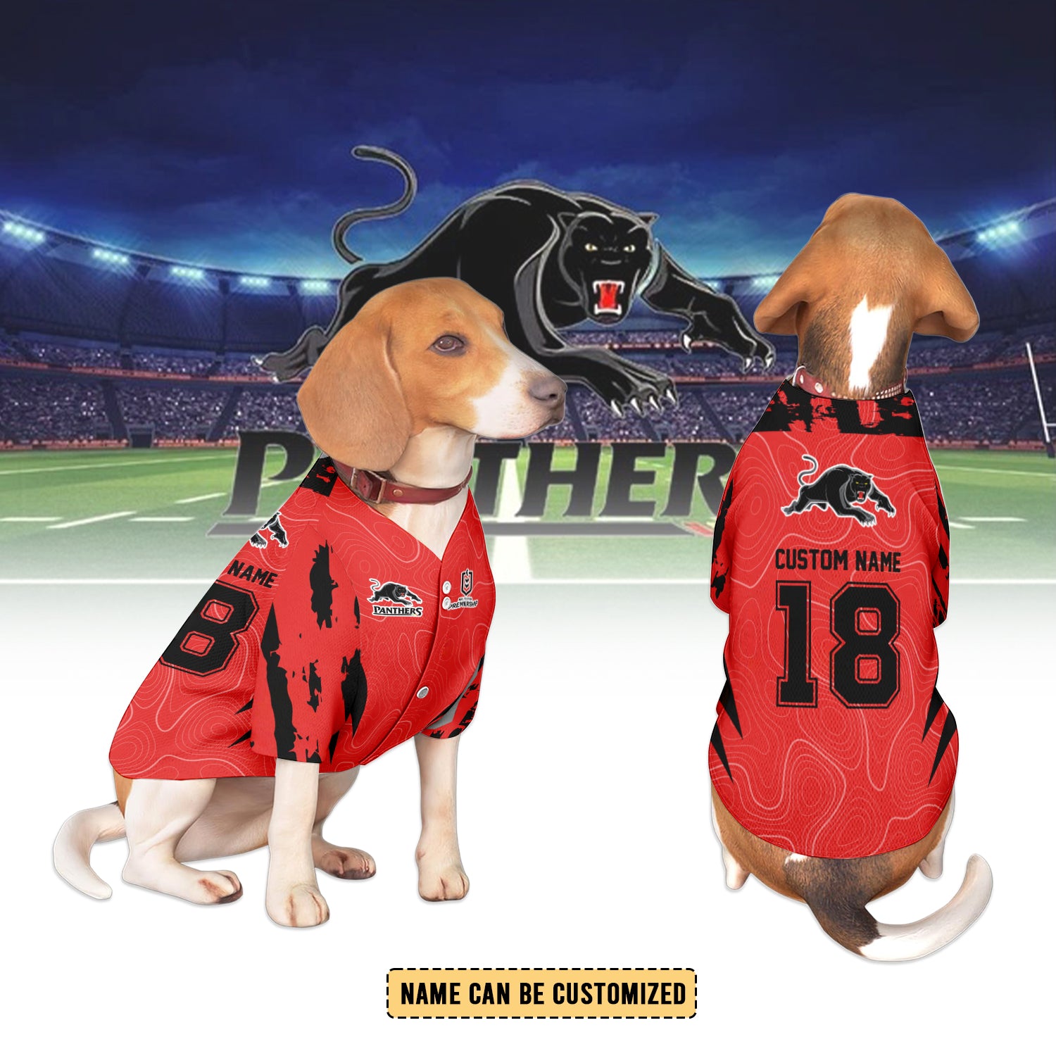 PEN Personalized Custom Pet Baseball Jersey 6