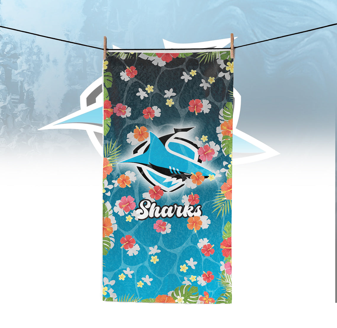 CRO Personalized Custom Pool Travel Beach and Bath Towels 8