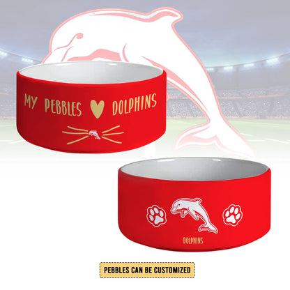 DOL Personalized Custom Ceramic Pet Bowl 2