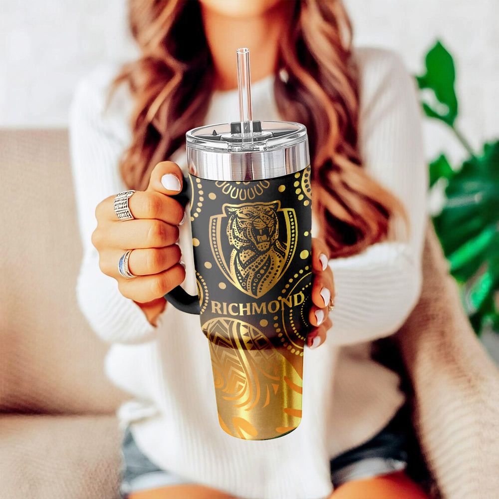RIC Personalized Custom 40oz 30oz Stainless Steel Tumbler With Handle
