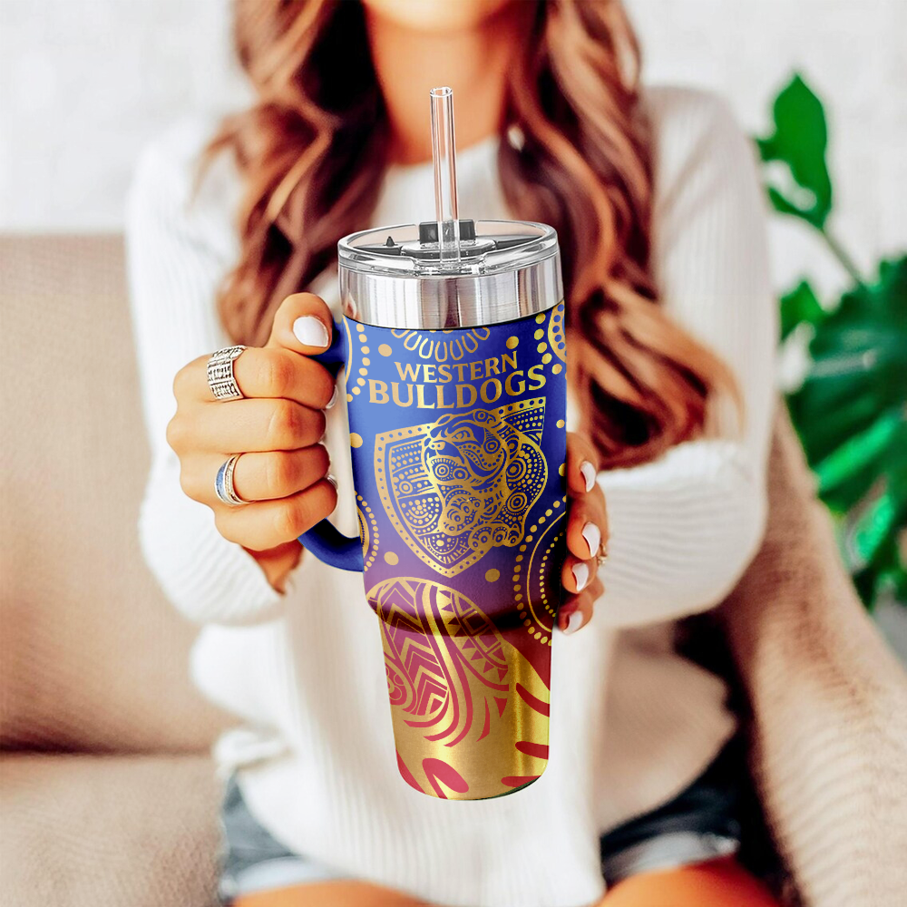 WBD Personalized Custom 40oz 30oz Stainless Steel Tumbler With Handle