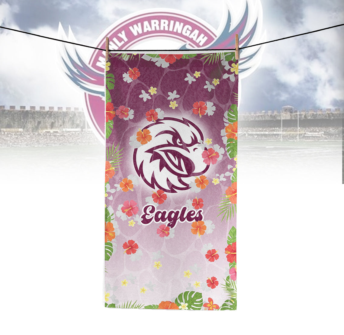 MAN Personalized Custom Pool Travel Beach and Bath Towels 8