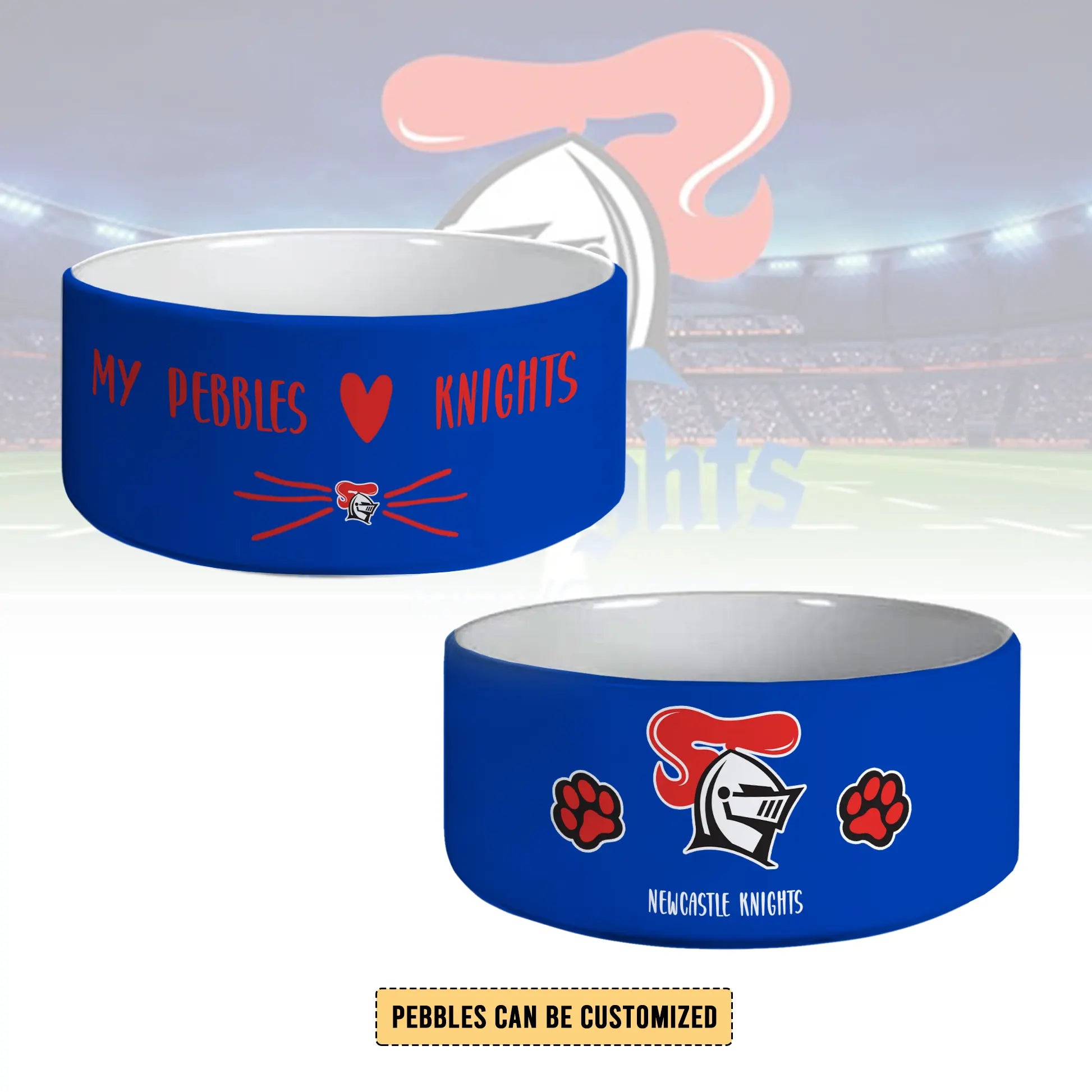 NEW Personalized Custom Ceramic Pet Bowl 2