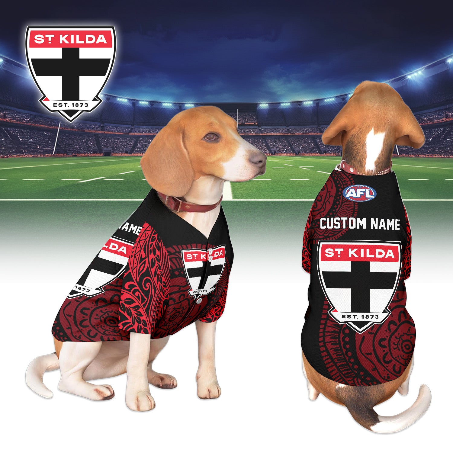 STK Personalized Custom Pet Baseball Jersey 5