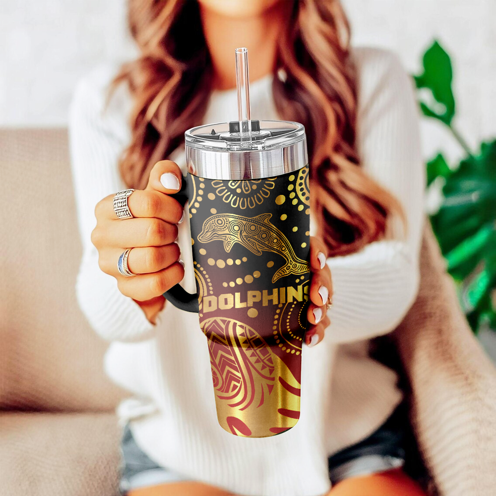 DOL Personalized Custom 40oz 30oz Stainless Steel Tumbler With Handle 3