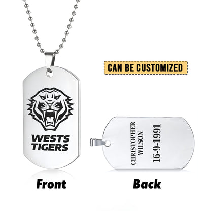 WST Personalized Custom Necklace Dog Tag