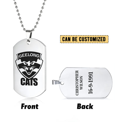 GEE Personalized Custom Necklace Dog Tag