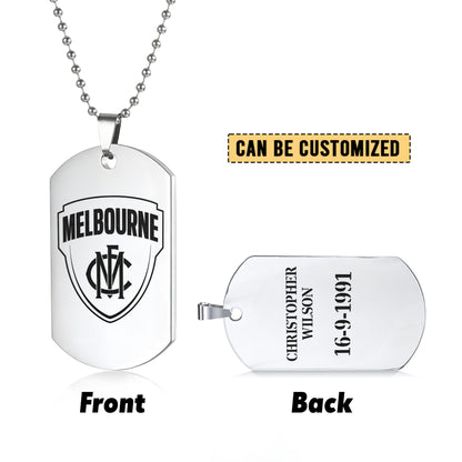 MD Personalized Custom Necklace Dog Tag