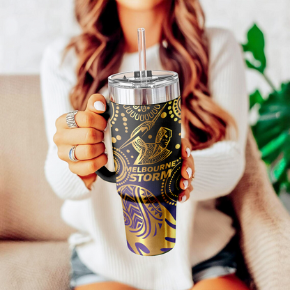 MEL Personalized Custom 40oz 30oz Stainless Steel Tumbler With Handle 3