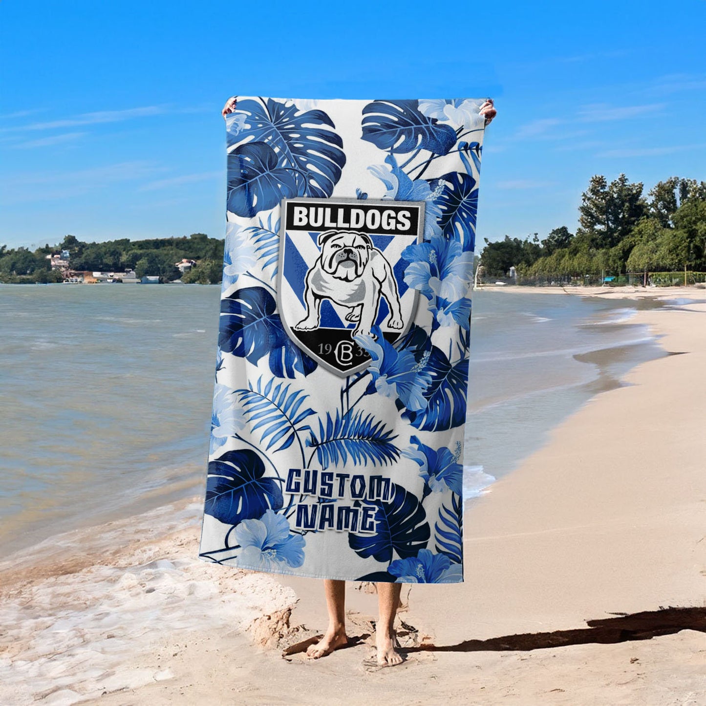 CBY Personalized Custom Pool Travel Beach and Bath Towels 7