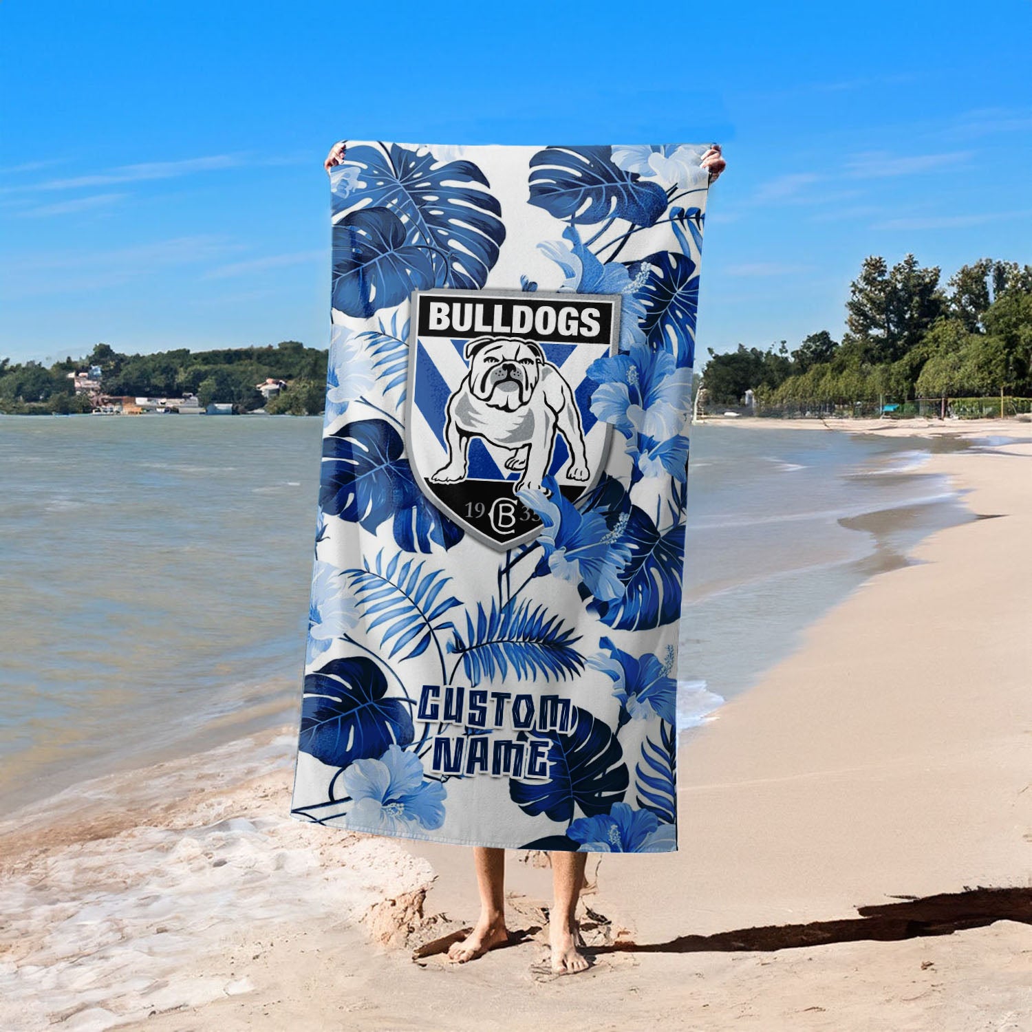 CBY Personalized Custom Pool Travel Beach and Bath Towels 7