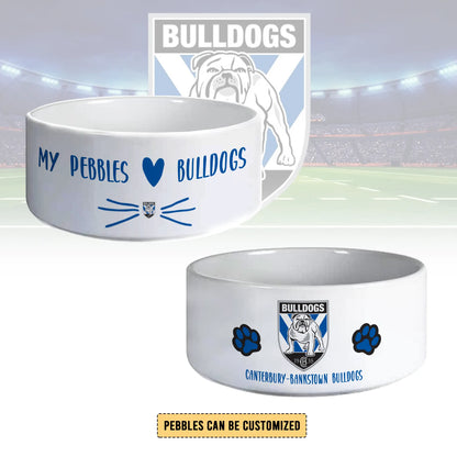 CBY Personalized Custom Ceramic Pet Bowl 1