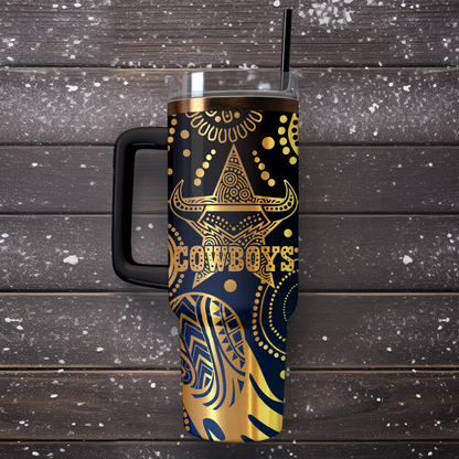 NQL Personalized Custom 40oz 30oz Stainless Steel Tumbler With Handle 3
