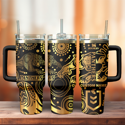 PEN Personalized Custom 40oz 30oz Stainless Steel Tumbler With Handle 3