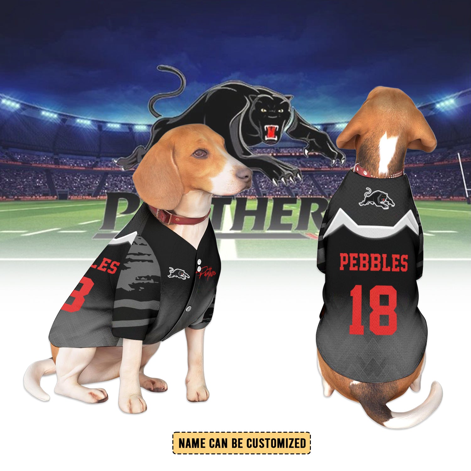PEN Personalized Custom Pet Baseball Jersey 7