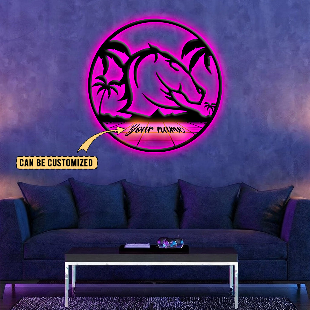 BRI Personalized Custom Wall Art LED 3