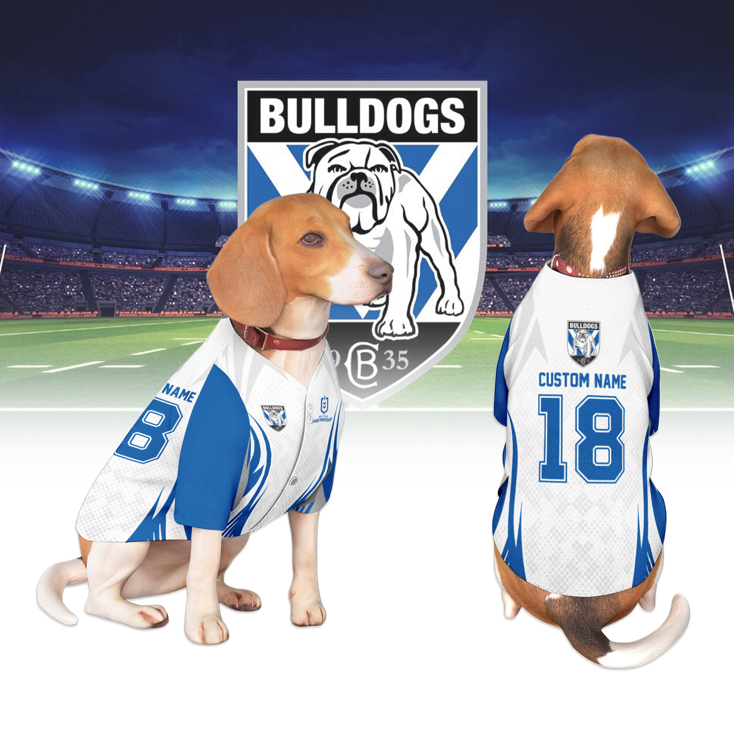 CBY Personalized Custom Pet Baseball Jersey 3