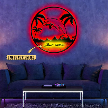 DOL Personalized Custom Wall Art LED 3