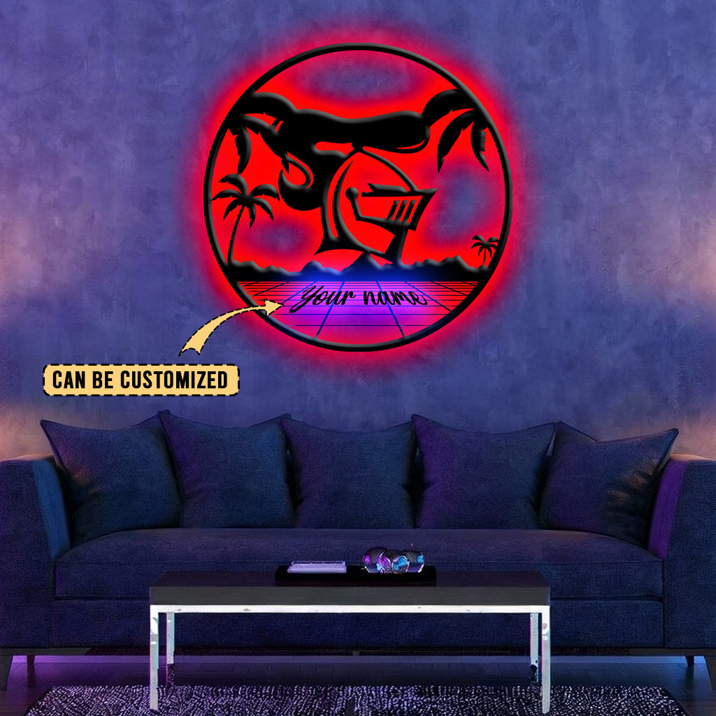 NEW Personalized Custom Wall Art LED 3