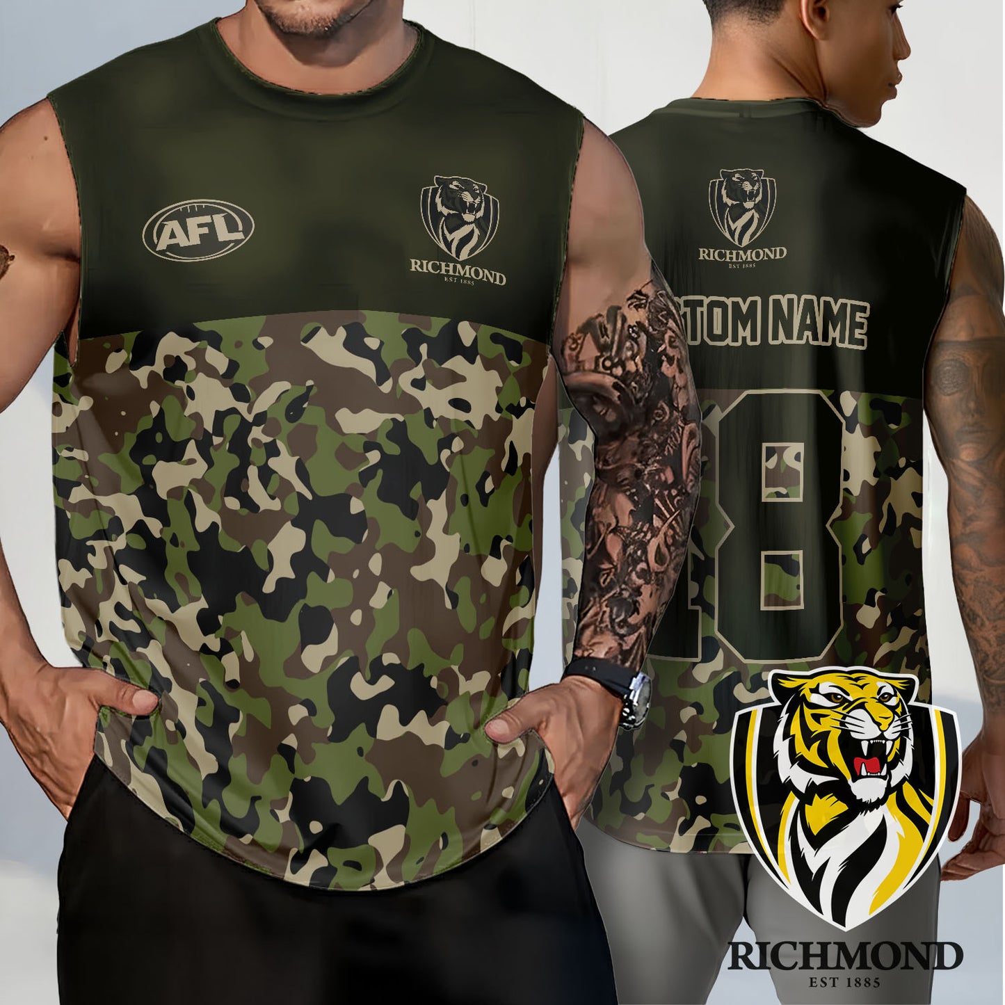 RIC Personalized Custom Tank Top 22