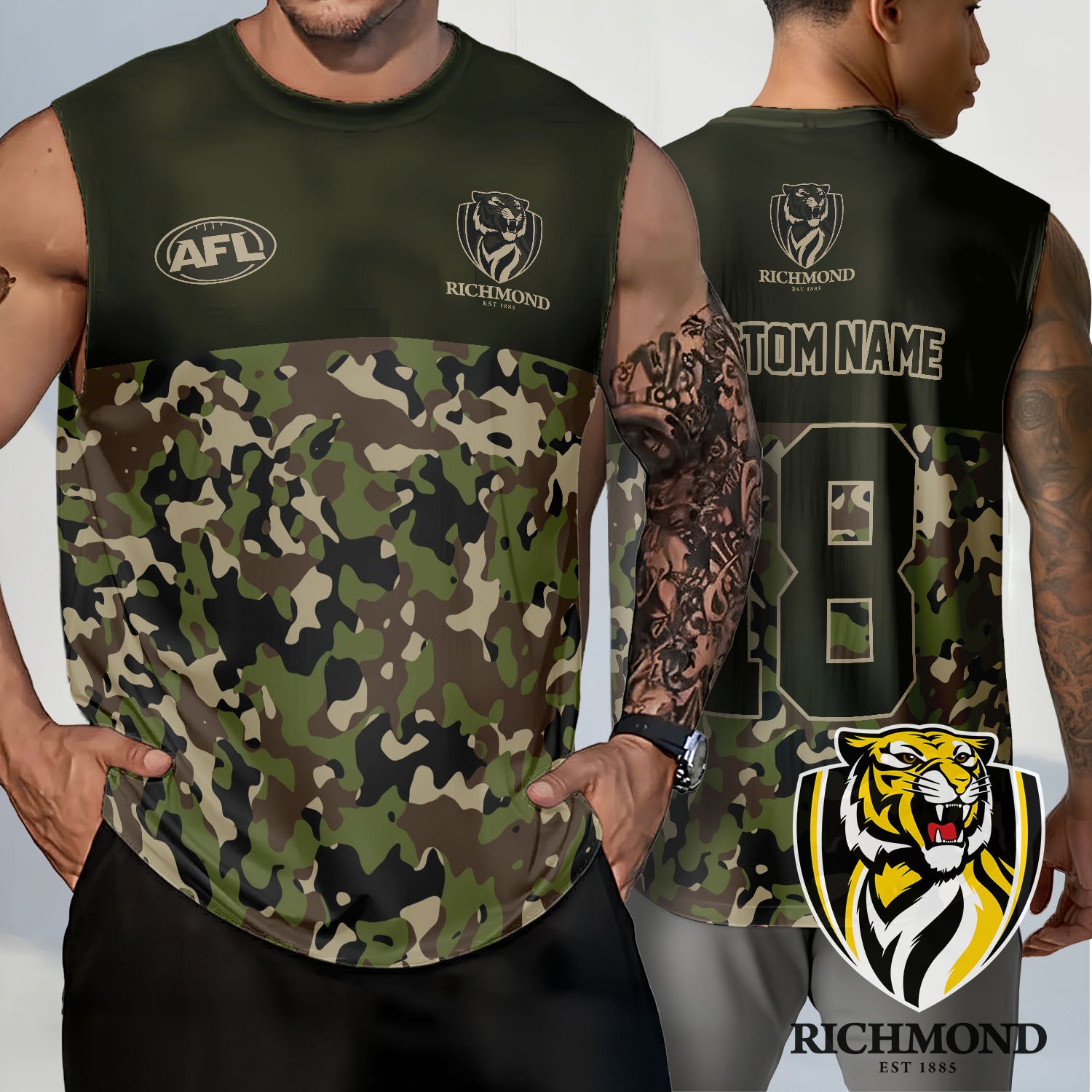 RIC Personalized Custom Tank Top 22