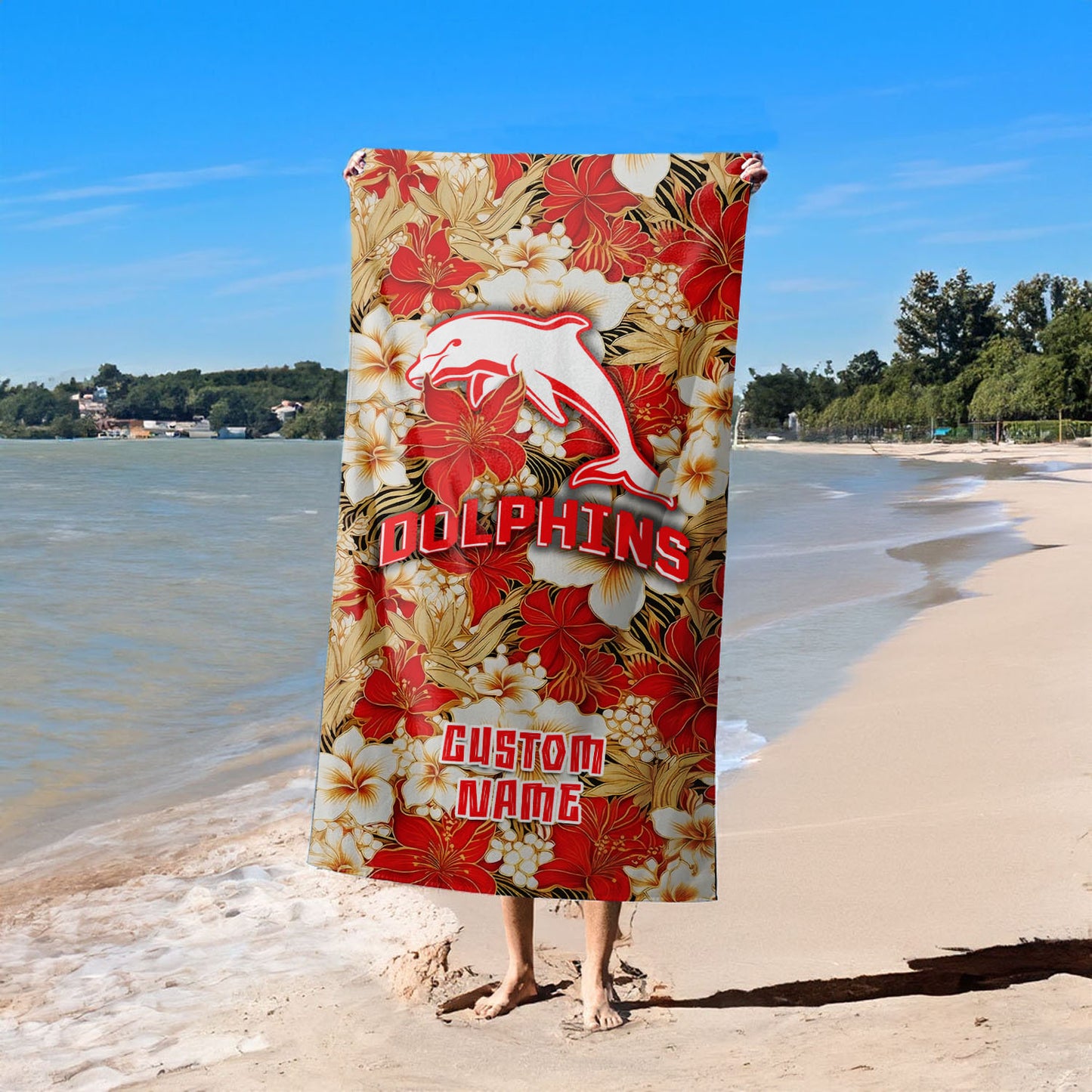 DOL Personalized Custom Pool Travel Beach and Bath Towels 7