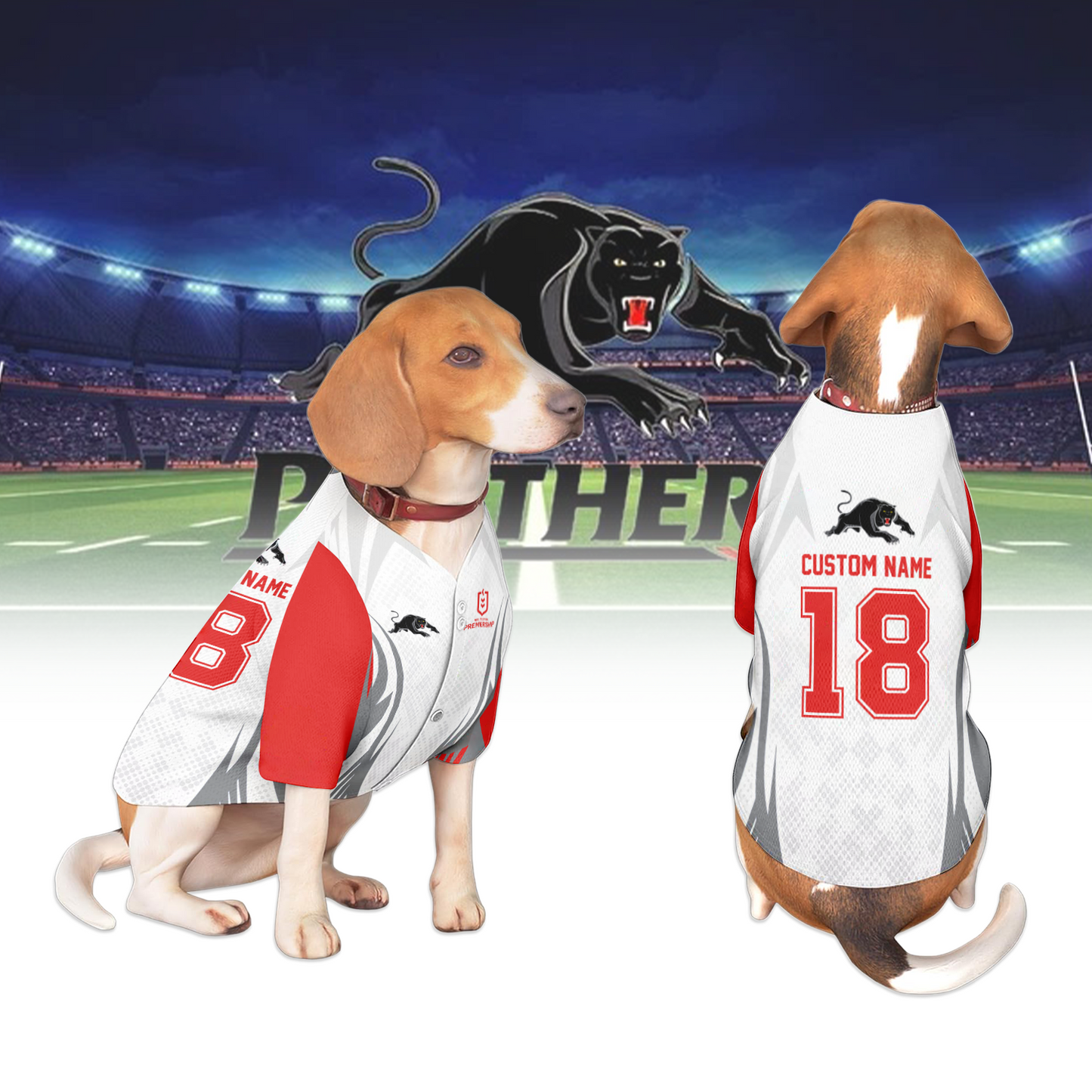 PEN Personalized Custom Pet Baseball Jersey 3