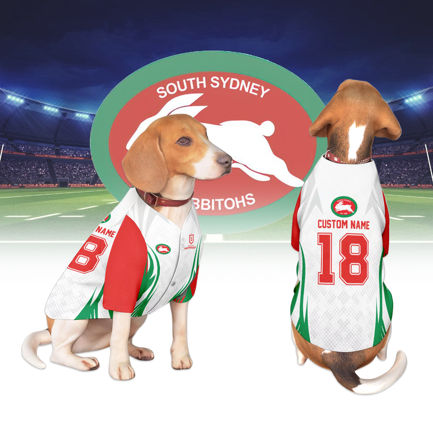 SOU Personalized Custom Pet Baseball Jersey 3