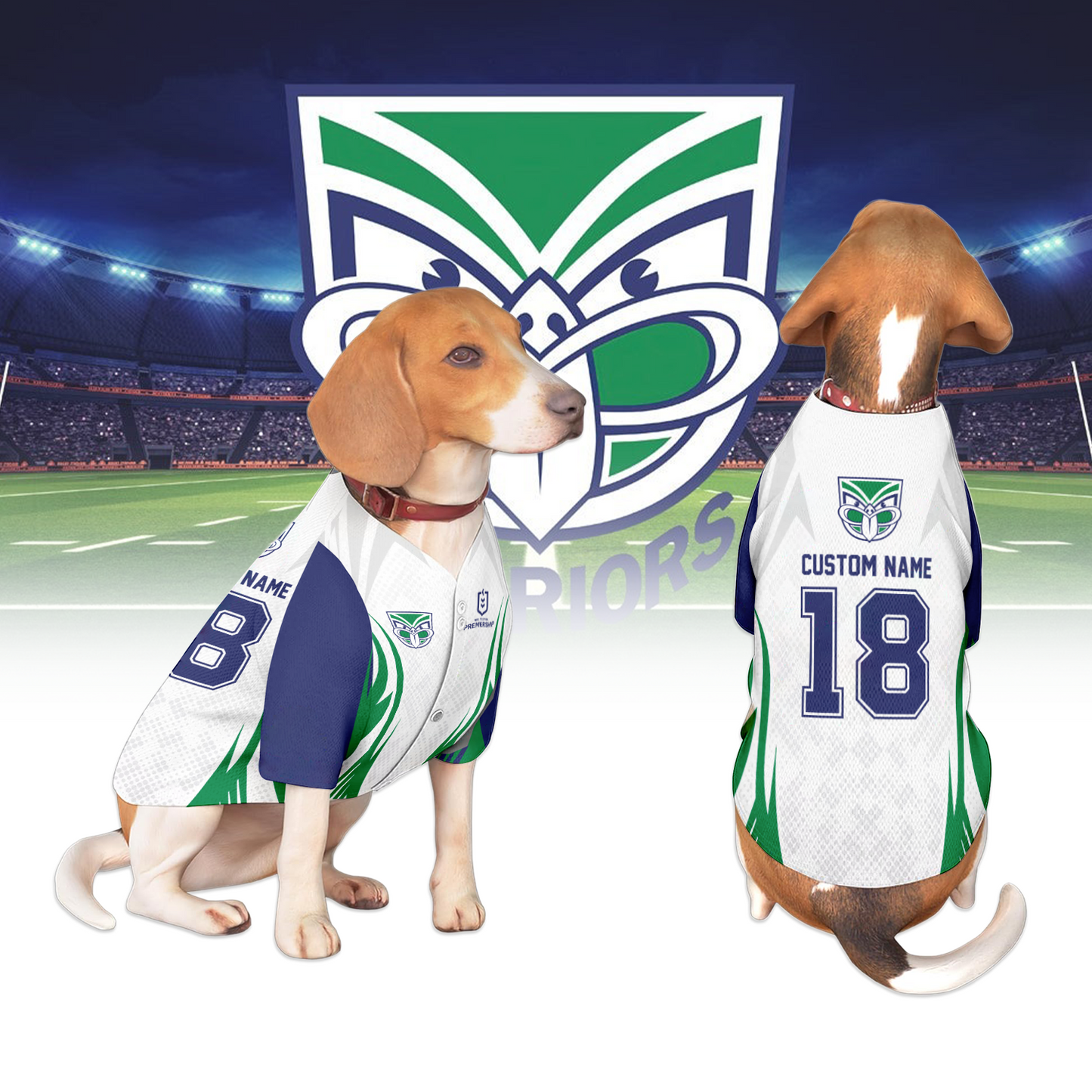 NZL Personalized Custom Pet Baseball Jersey 3