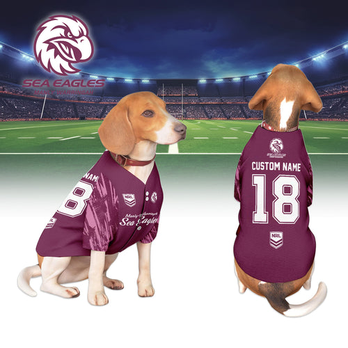 MAN Personalized Custom Pet Baseball Jersey 5