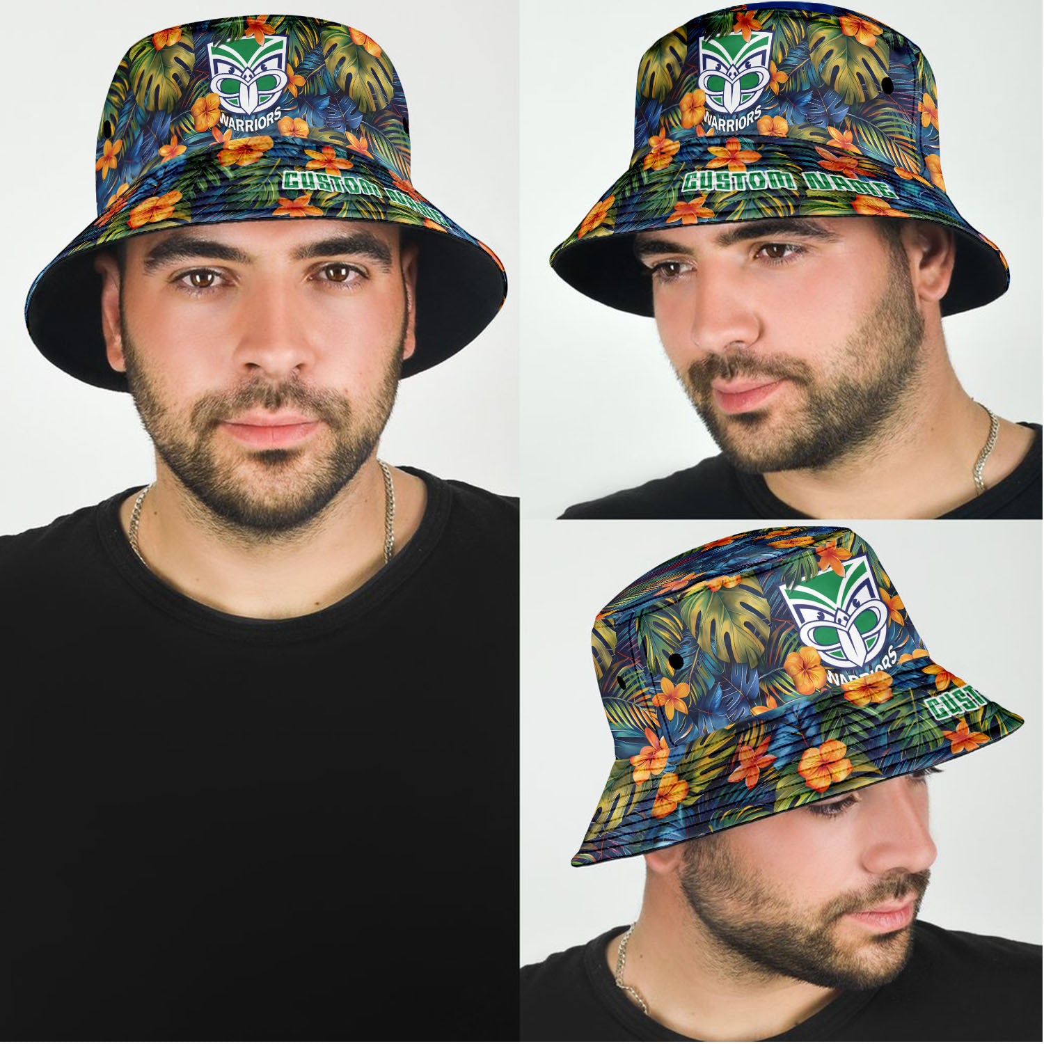 NZL Sports Personalized Custom Bucket Hat 3